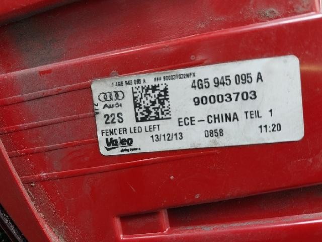 2014 AUDI A6 Rear,Left LED TailLight 4G5 945 095 A
