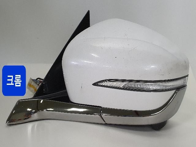 2019 Hyundai Azera The New Grandeur IG Left White Side Mirror 87610 G8130WC9
