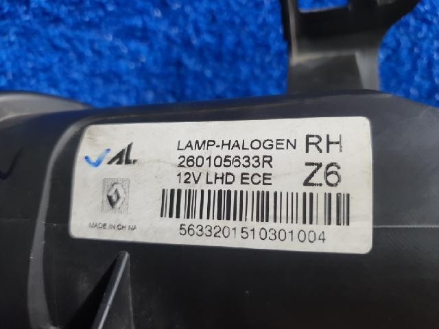 2016 Renault Fluence SM3 Neo Right Headlight 260105633R