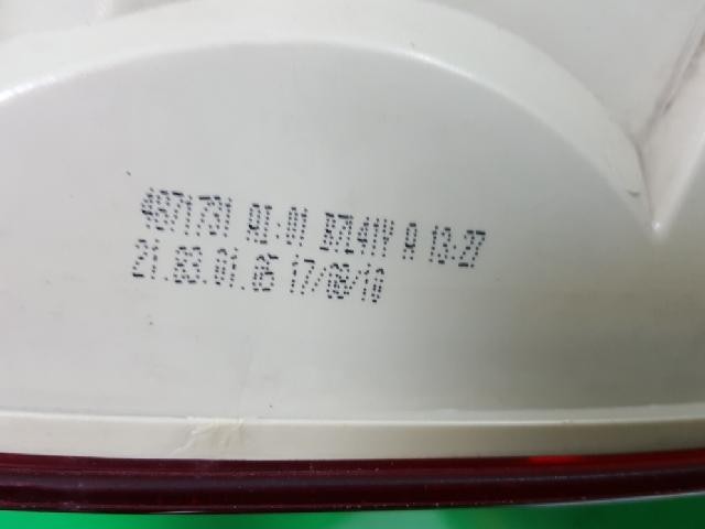 2011 BMW 320i Rear,Left TailLight 4871731