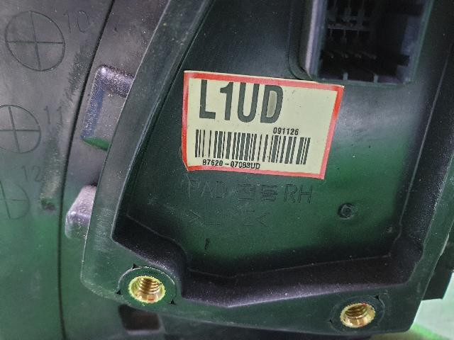 2010 KIA Picanto New Morning Right White Side Mirror 87620-07083UD
