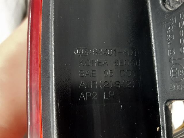 2013 KIA Cedona New R Rear,Left TailLight 92401 4D100