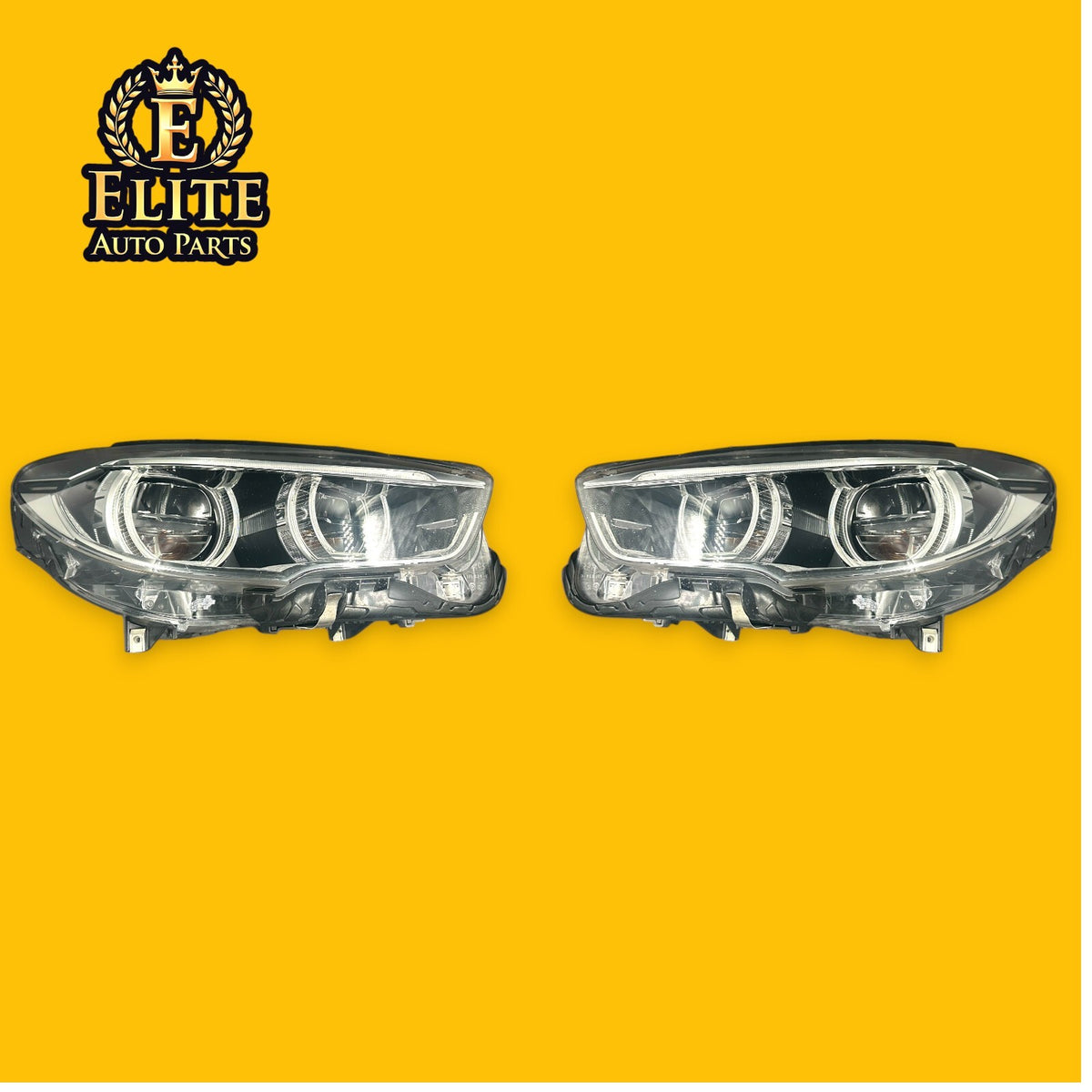 BMW 5 Series F07 LCI 2013-2017 PAIR Headlight Used OEM 7352469 7352470