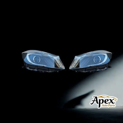 Mercedes-Benz A-class 2012-2015 PAIR Headlight Used OEM A1768201161 A1768201261