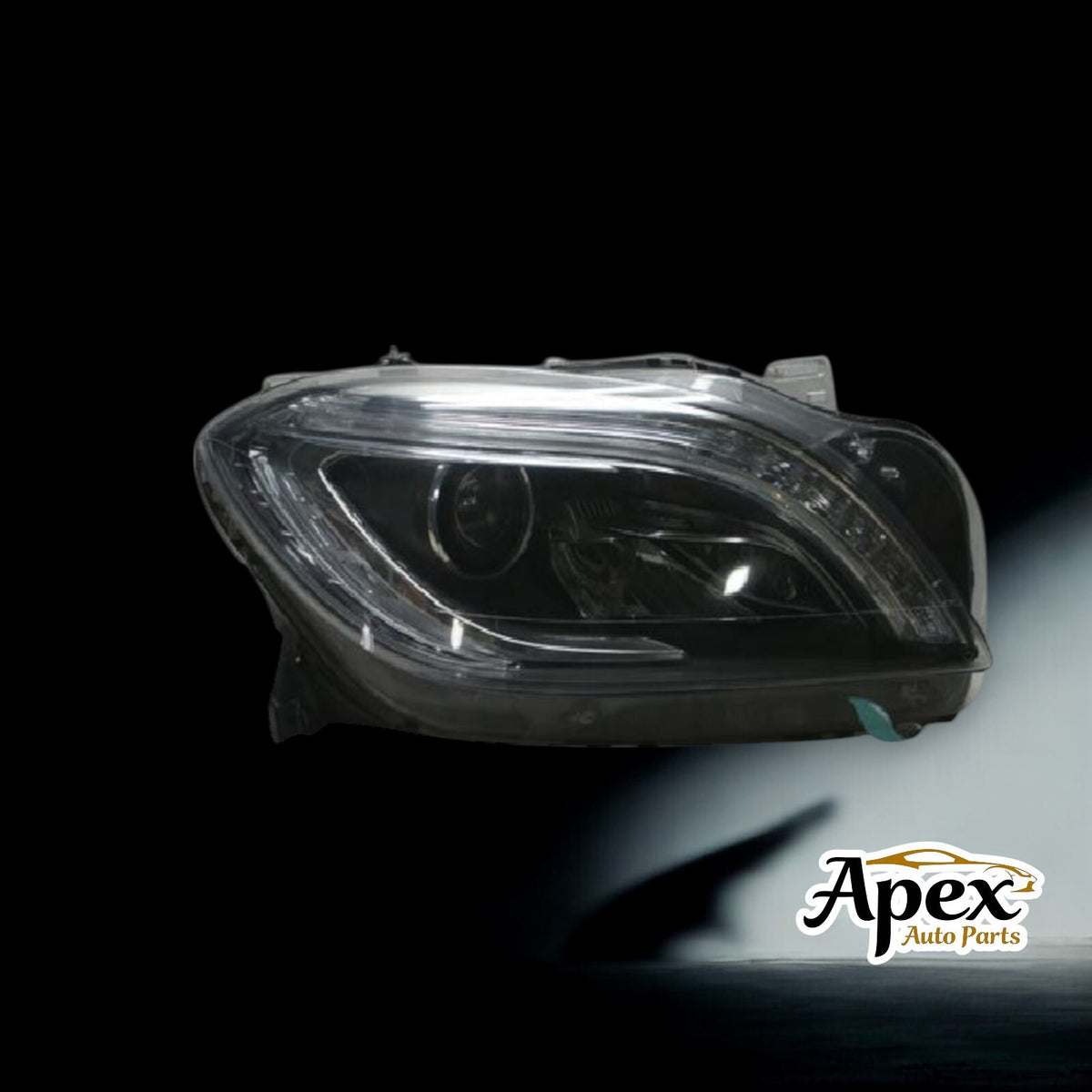 Mercedes-Benz GLE W166 2011-2019 PAIR Headlight Used OEM A1668207259 A1668207359