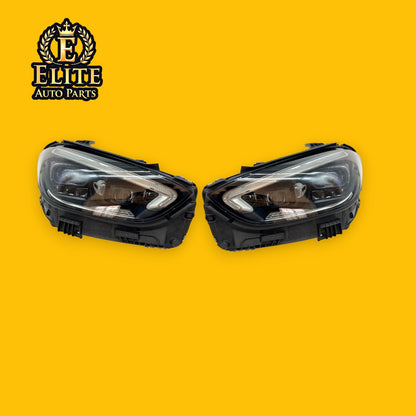 Mercedes-Benz C-class 2021-2024 PAIR Headlight Used OEM A2069062903 A2069063003