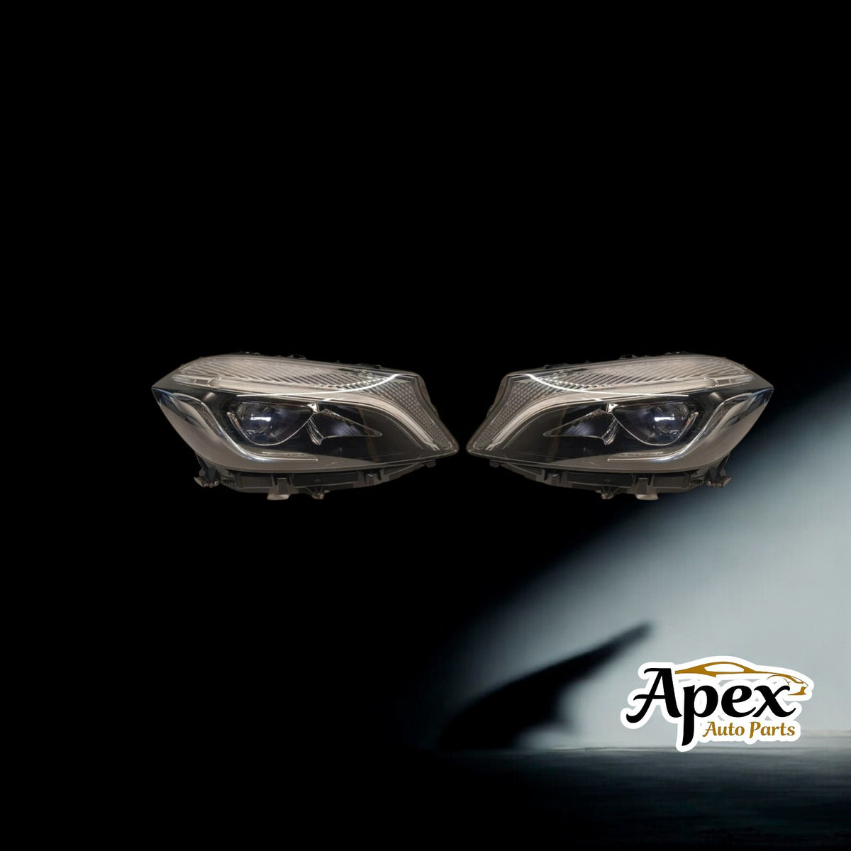 Mercedes-Benz A-class 2015-2018 PAIR Headlight Used OEM A1769068900 A1769069000