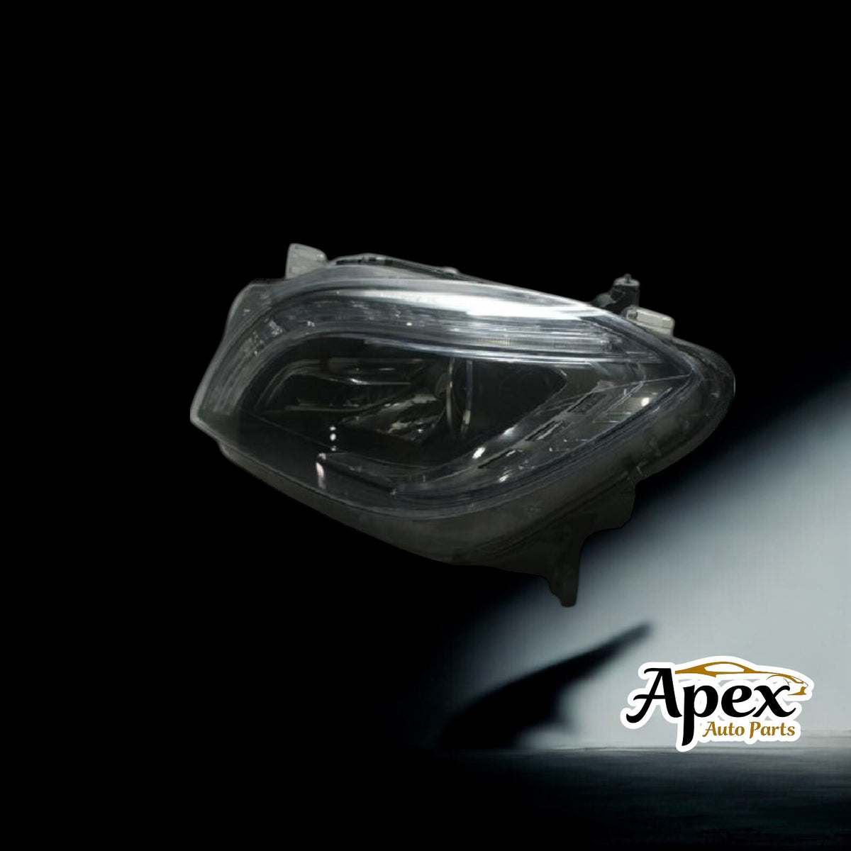 Mercedes-Benz GLE W166 2011-2019 PAIR Headlight Used OEM A1668207259 A1668207359