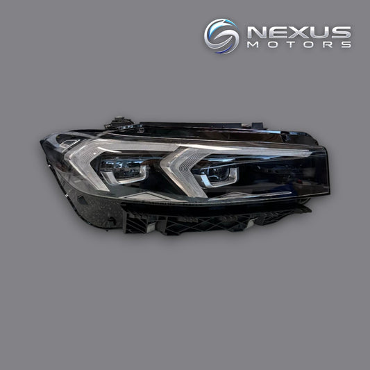 BMW 3 Series G20, G21 LCI 2022-2025 LED RIGHT Headlight Used GENUINE 5A4F748