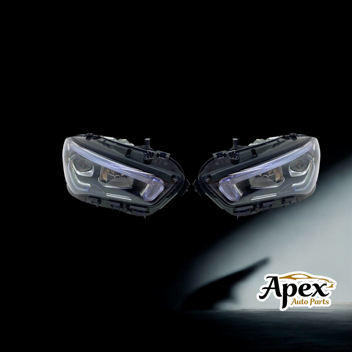 Mercedes-Benz CLA 2019-2023 PAIR Headlight Used OEM A1189063900 A1189064000