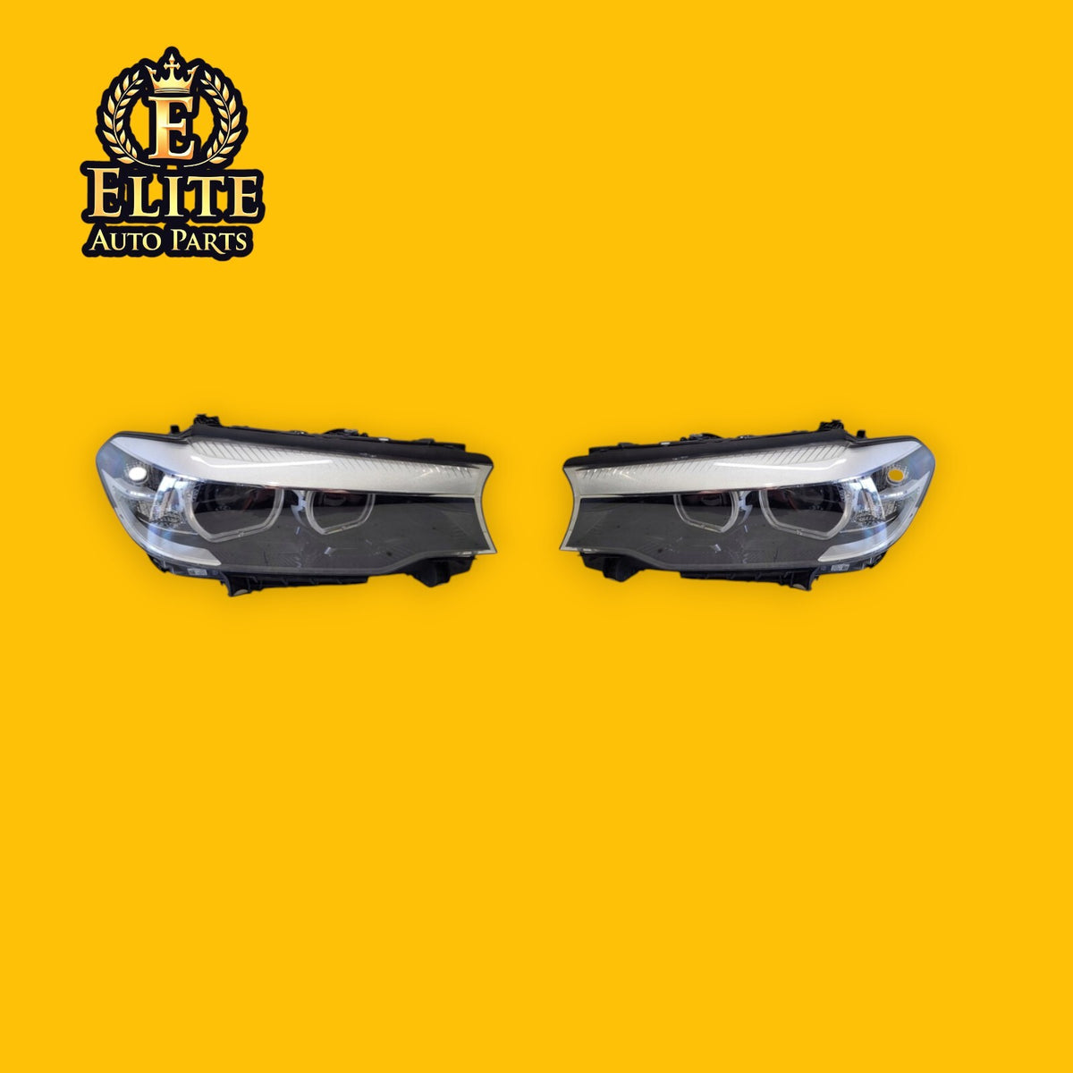 BMW 5 Series G30, G31 2017-2020 LED PAIR Headlight Used GENUINE 7214951 7214952