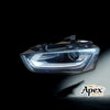 Audi A4 B8 B8 8K 2011-2016 LED PAIR Headlight Used GENUINE 8K0941043C 8K0941044C