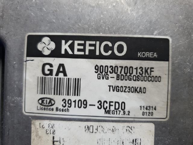 2012 KIA Cadenza K7 ECU OEM 391093CFD0