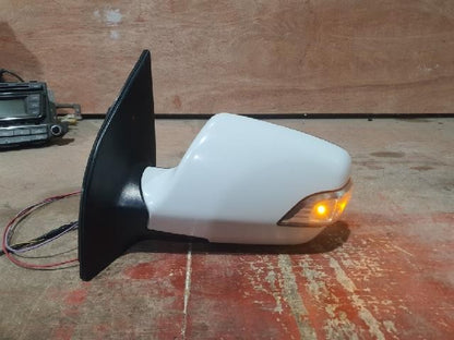 2012 KIA Cedona Grand Carnival R Left White Side Mirror 87610-4D971