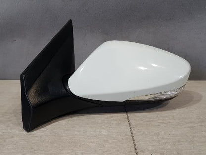 2012 Hyundai Accent RB Left White Side Mirror 876101R040AS