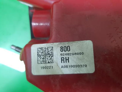 2019 Hyundai Azera Grandeur IG Rear,Right TailLight 92402 G8000