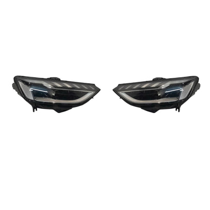 Audi A4 B9 8W FL FULL LED PAIR USED GENUINE 8W0941033D 8W0941034D