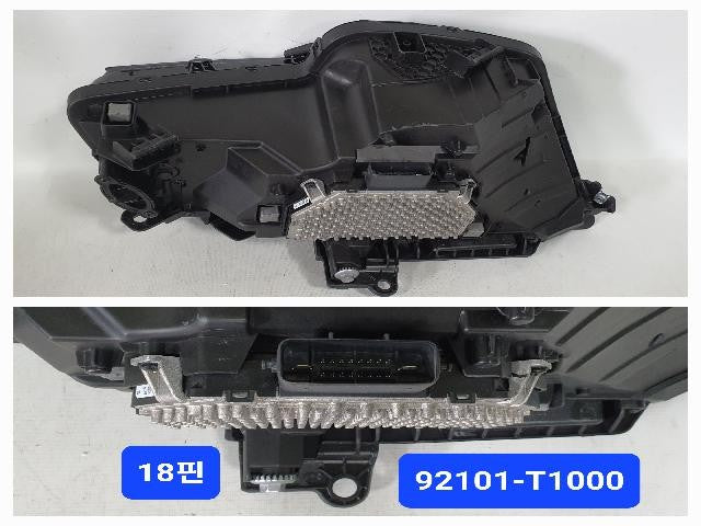 2021 Genesis Genesis G80 3rd Left LED Headlight 92101 T1000