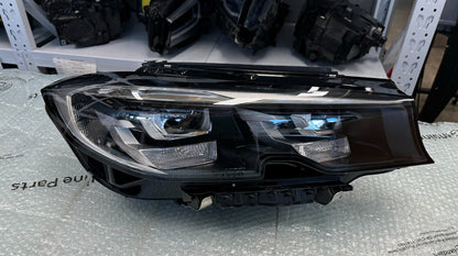 BMW 3 Series G20, G21 2018-2022 LED RIGHT Headlight Used GENUINE 8496150