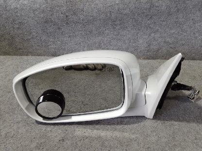 2010 Hyundai Equus VI Left White Side Mirror 87610 3N000