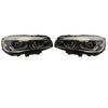 BMW 2 Series F45 F46 LCI LED Headlight PAIR USED GENUINE 8739853 8739854