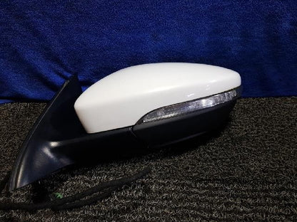 2012 Volkswagen Jetta TDI Left White Side Mirror