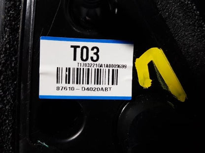 2017 KIA Optima All New K5 Left Side Mirror 87610 D4020ABT