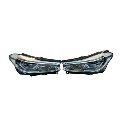 "BMW 6 GT G32 GT Adaptive LED Headlight (ICON) PAIR USED GENUINE 7461883 7461884