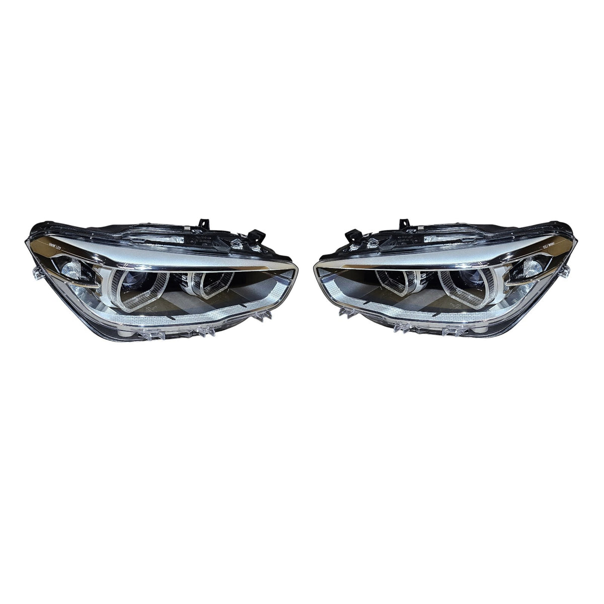 BMW 1 Series F20, F21 LCI Adaptive LED Headlight PAIR GENUINE 7414145 7414146
