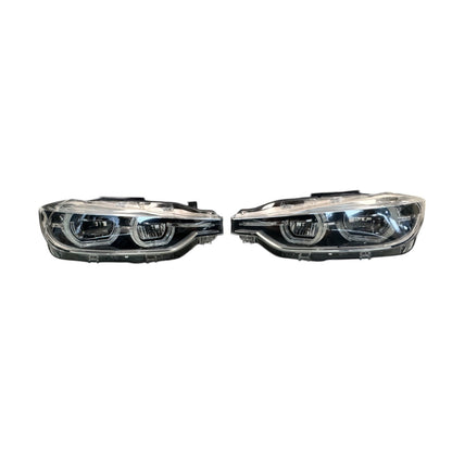 BMW 3 Series F30,F31,F35 LCI LED Headlight PAIR USED GENUINE 7419633 7419634