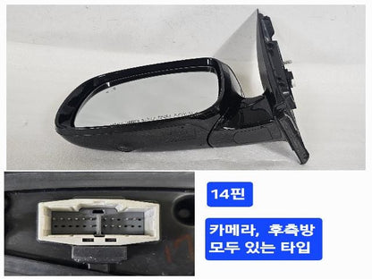 2017 KIA Cedona all new Carnival Left Black Side Mirror