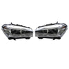 BMW X5 F15,F85,F16 Xenon Headlight PAIR USED GENUINE 7317101 7317102