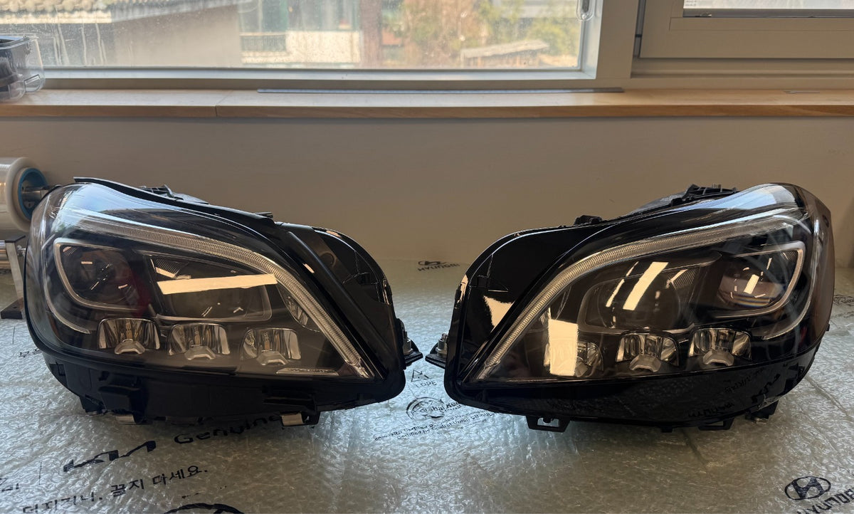 Mercedes-Benz CLS 2014-2018 PAIR Headlight Used OEM A2189067102 A2189067202