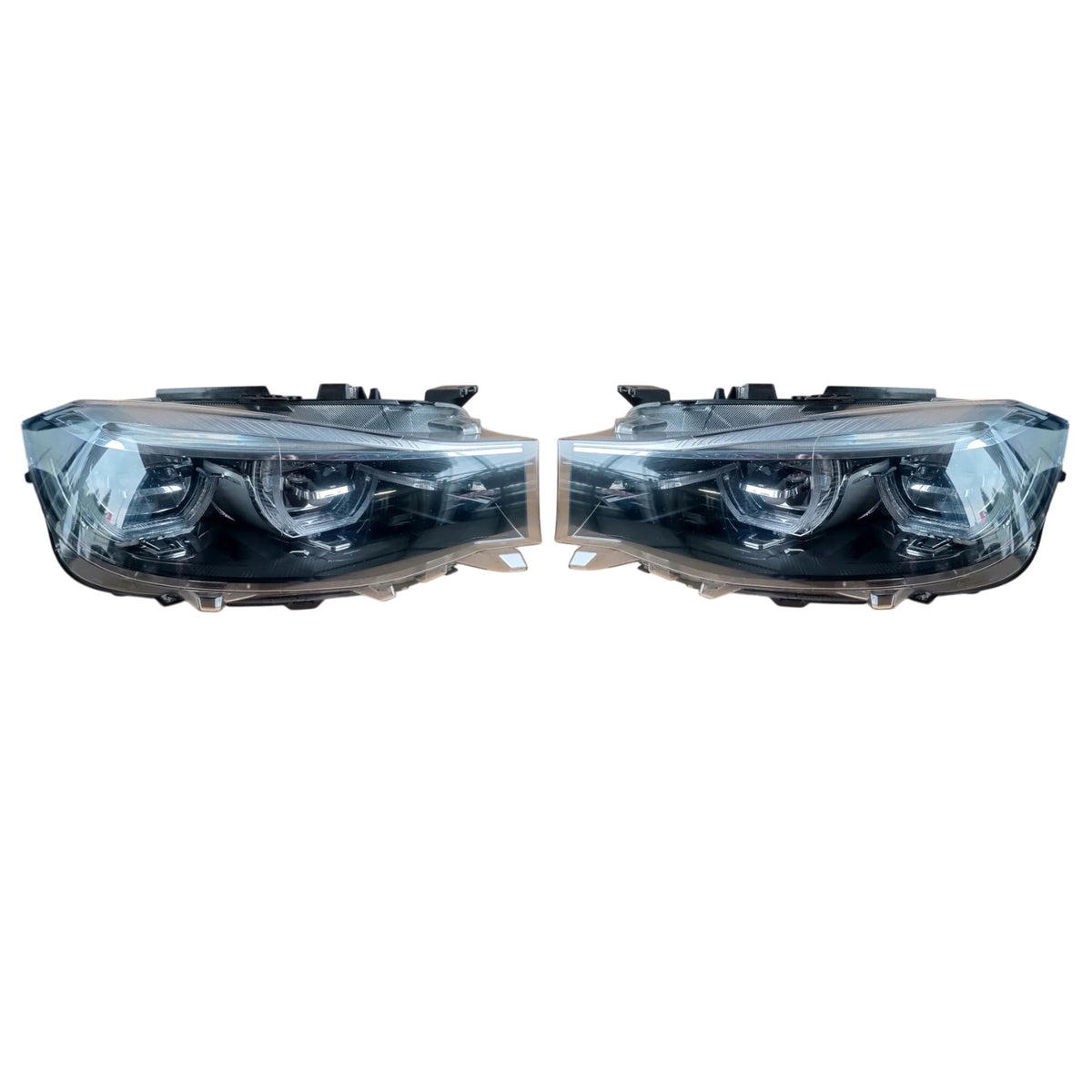 BMW 3 GT F34 LCI Adaptive LED Headlight (Black Line) PAIR USED 9448739 9448740