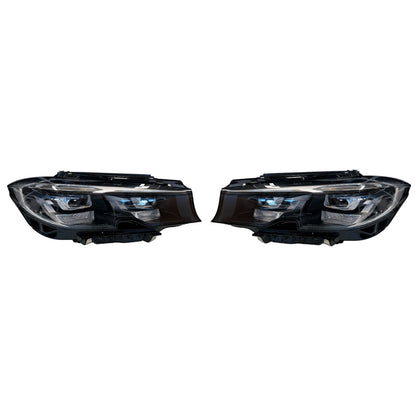 BMW 3 Series G20,G21 LED Headlight PAIR USED GENUINE 8496149 8496150