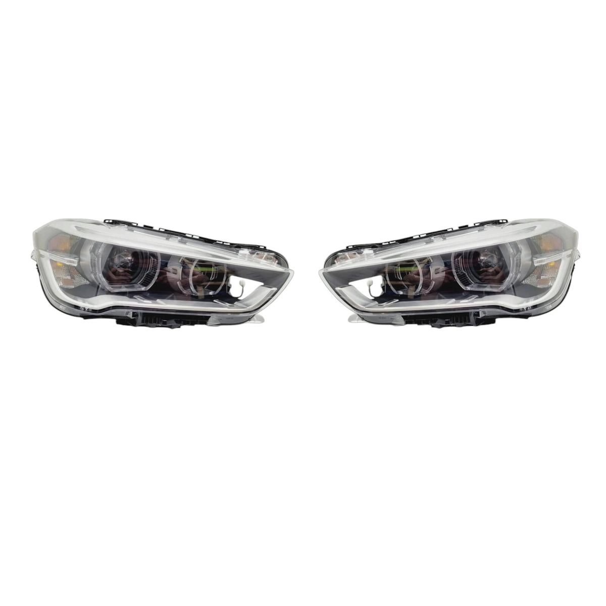 BMW X1 F48 LED Headlight PAIR USED GENUINE 7436461 7436462