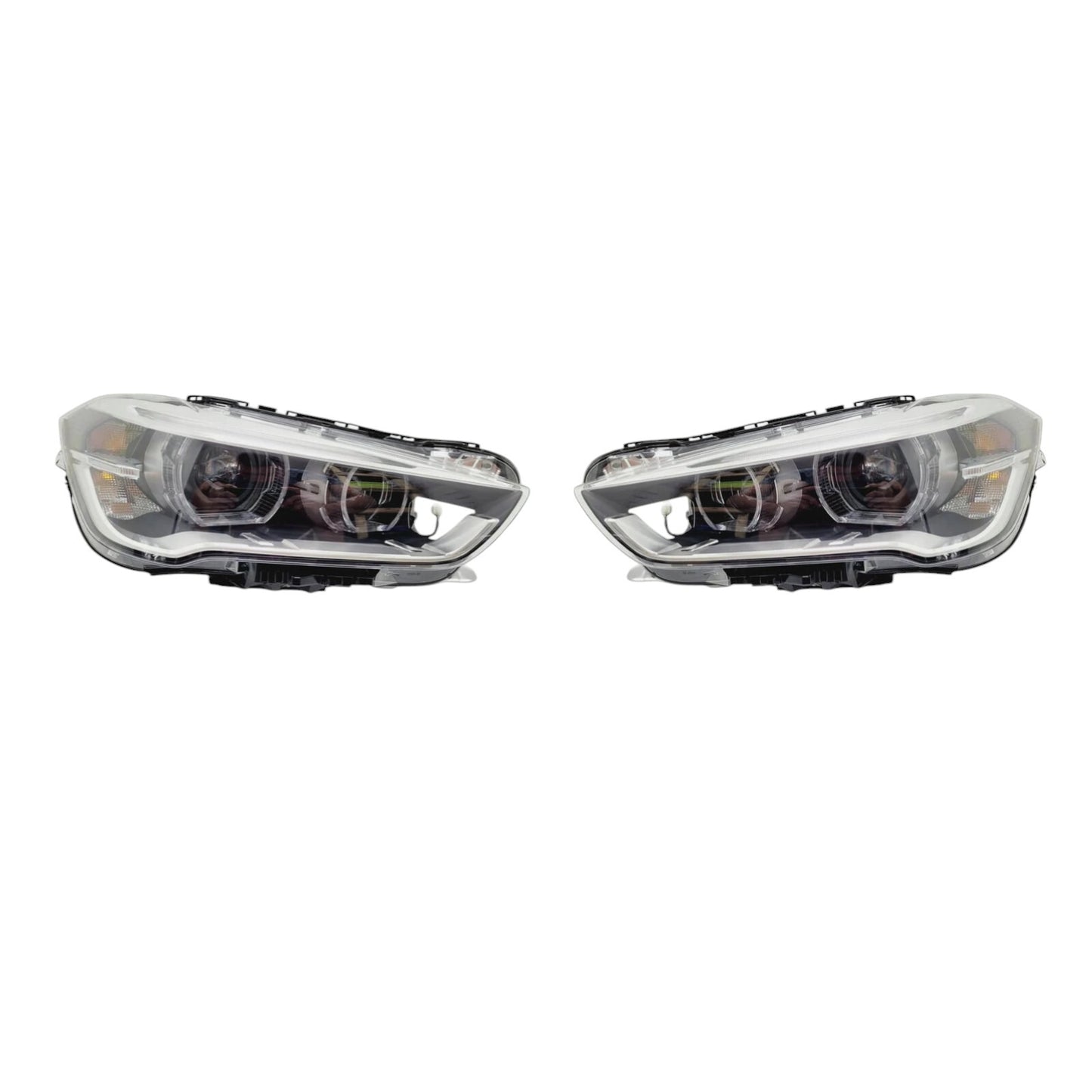 BMW X1 F48 LED Headlight PAIR USED GENUINE 7436461 7436462