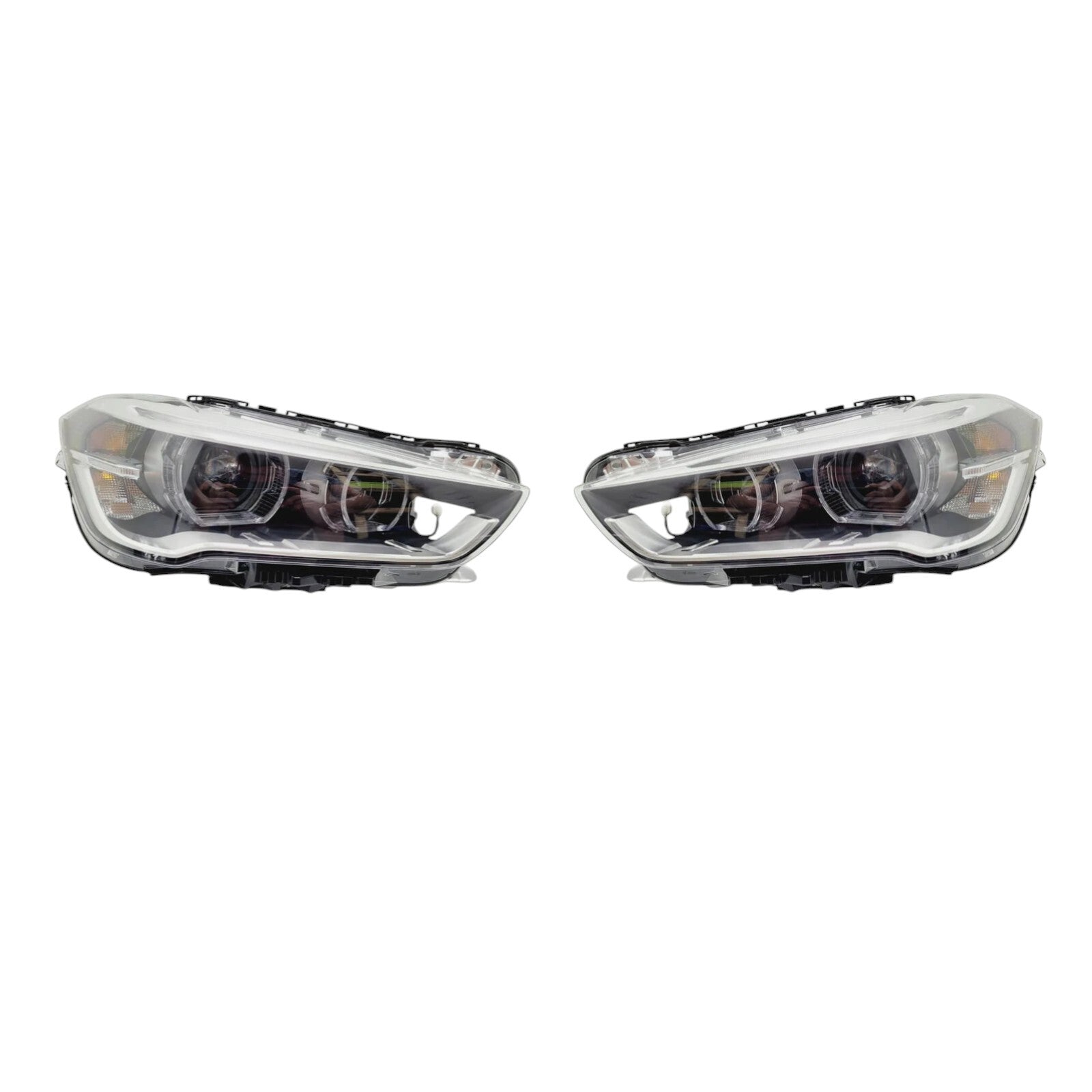 BMW X1 F48 LED Headlight PAIR USED GENUINE 7436461 7436462