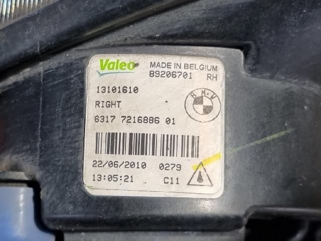 2010 BMW 520d Right Fog Light 7216886 01