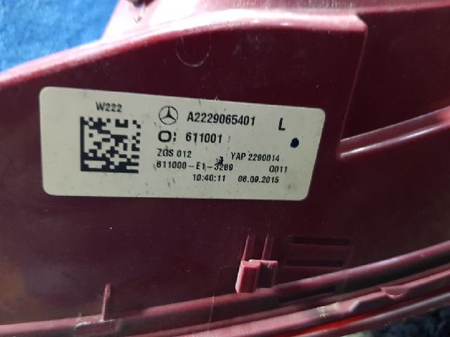 2015 ES S350L Rear,Left LED TailLight A2229065401