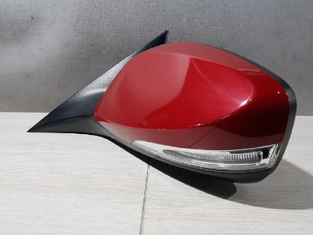 2014 Hyundai Veloster Left Red Side Mirror 87610 2V000AS
