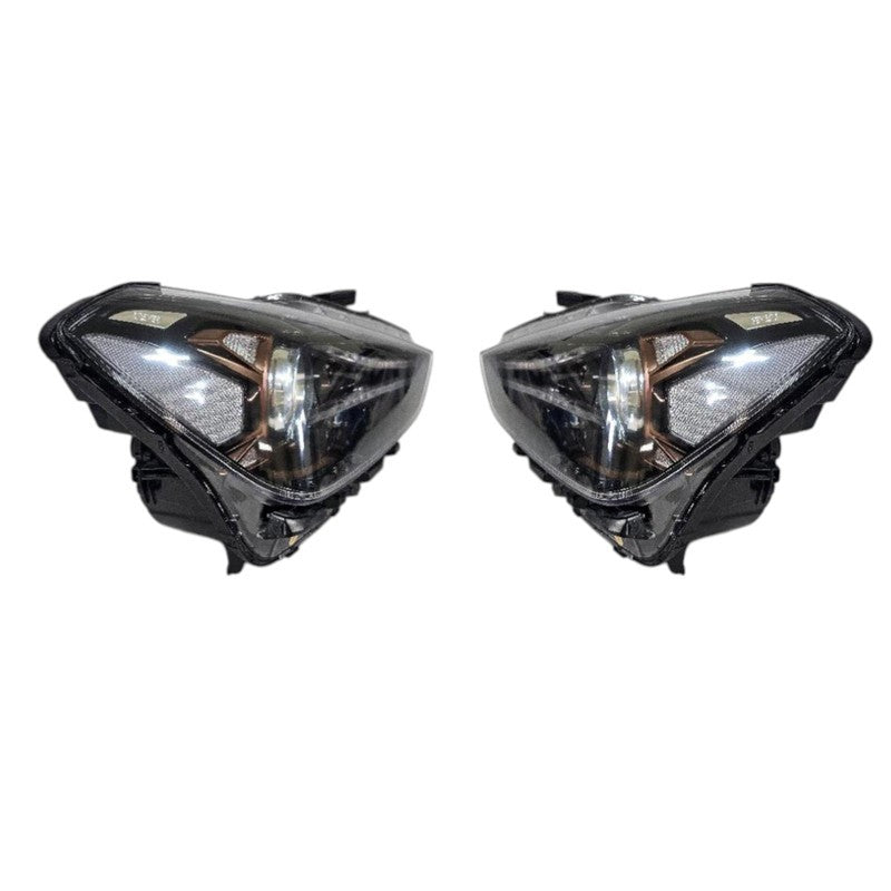 Genesis G70 17 IK LED Headlight PAIR USED GENUINE 92101 G9150 92102 G9150