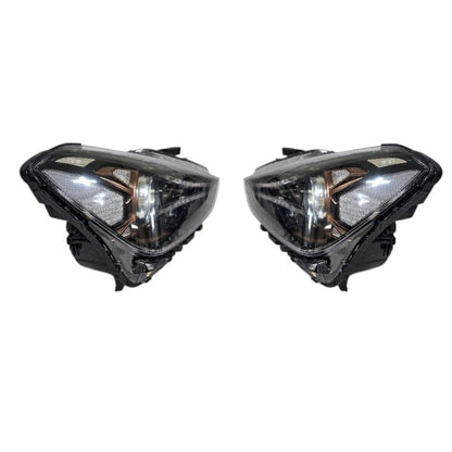 Genesis G70 17 IK LED Headlight PAIR USED GENUINE 92101 G9150 92102 G9150