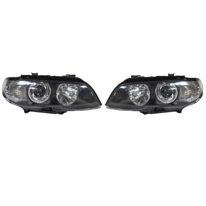 BMW X5 E53 Xenon Headlight Pair USED GENUINE 6930229 6930230