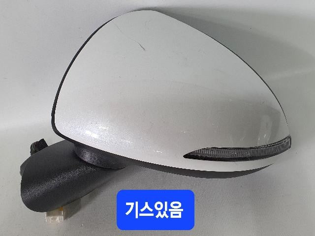 2021 Hyundai Sonata DN8 Left White Side Mirror 87610 L1010WC9