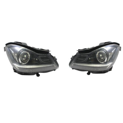 Mercedes-Benz C-Class W204 FL Bi-Xenon PAIR USED GENUINE A2048203539 A2048203639