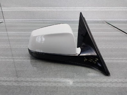 2013 BMW 528i xDrive Right White Side Mirror