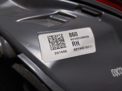 2021 Hyundai Azera The New Grandeur IG Rear,Right LED TailLight 92402 G8600