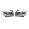 BMW 1 Series E82 LCI, E88 LCI Xenon Headlight PAIR USED GENUINE 7273831 7273832