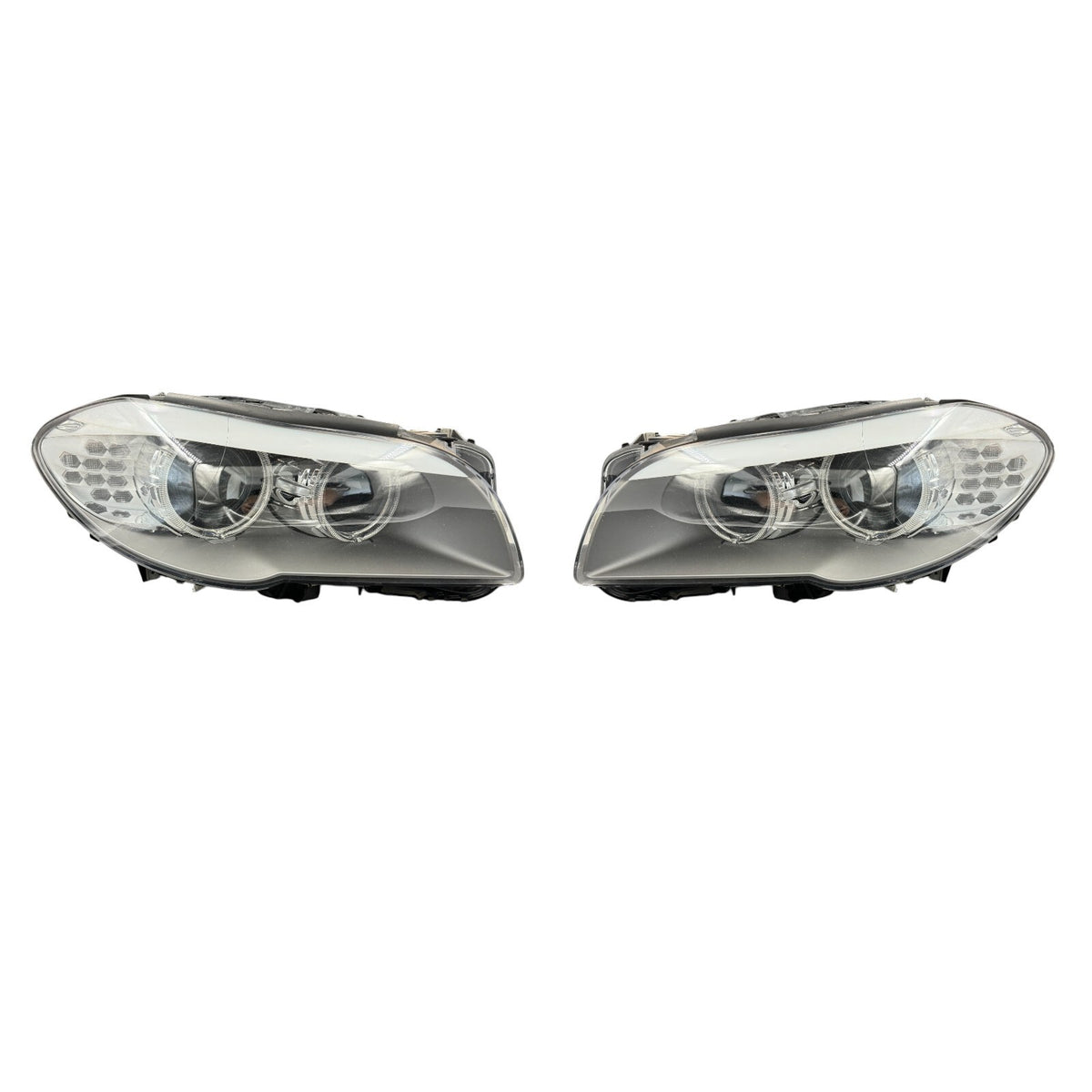 BMW 5 Series F10, F11, F18 Xenon Headlight PAIR USED GENUINE 7271911 7271912